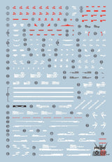 Evo E-R66 Rg Destiny Impulse Gundam Uv Evolution Studio Decals