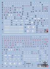 EVO E-r70 RG Blast Impulse + Sword Impulse Spec II UV Evolution Studio Decals - Decals