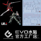 EVO E-r70 RG Blast Impulse + Sword Impulse Spec II UV Evolution Studio Decals - Decals