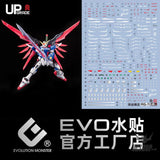 EVO - E-RG11 RG Destiny Gundam UV Evolution Studio Decals - Decals