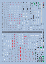 EVO E-RG17 RG TV Wing Gundam + Zero Gundam UV Evolution Studio Decals (New) Decals