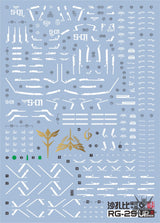 EVO - E-RG29 RG Sazabi UV Evolution Studio Decals Decals