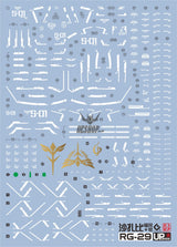 EVO - E-RG29 RG Sazabi UV Evolution Studio Decals Decals