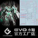 EVO E-RG30 RG Full Armor Unicorn UV Evolution Studio Decals Decals