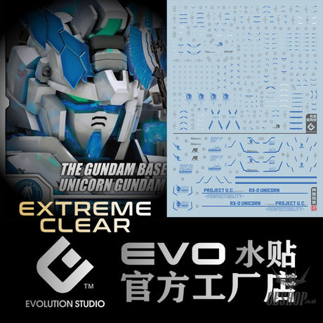 EVO E-RG30BL RG Unicorn Perfectibility (Blue) UV Evolution Studio Decals Decals