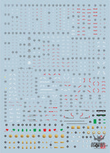 Evo E-Rv Rg Rx93Ff V Gundam(Ver.side-F) Uv Evolution Studio Decals