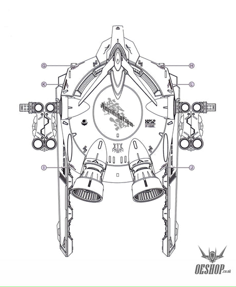 EVO - FM-FRS10 (UV) 1/100 Full Mechanics Forbidden Gundam GAT-X252 Evolution Studio Decals Decals
