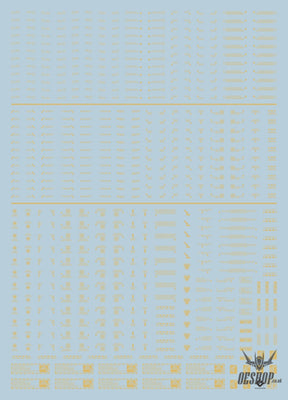 EVO General Chrome NC05-GD Gilding Evolution Studio Decals Decals