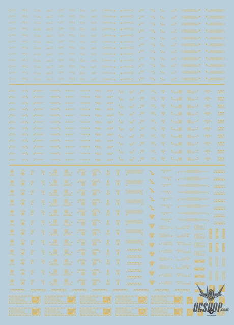 EVO General Chrome NC05-GD Gilding Evolution Studio Decals Decals