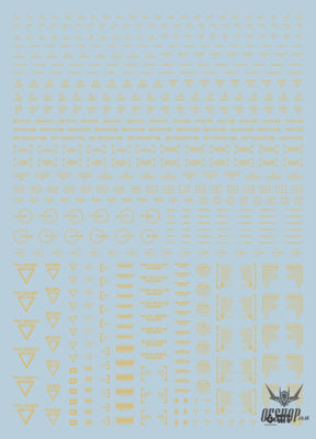 EVO General Chrome RB02-GD Gilding Evolution Studio Decals Decals