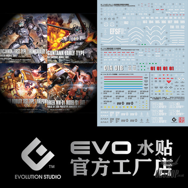 EVO- HG GTO-3（Collection) (UV) Evolution Studio Decals Evolution Studio 3.59 OEShop