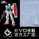 EVO - HG-GTO-78 + 40th Limit (UV) HG GTO-78 40th Limit Evolution Studio Decals - Decals