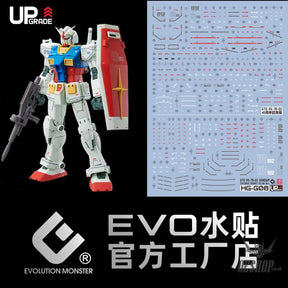 EVO - HG-GTO-78 + 40th Limit (UV) HG GTO-78 40th Limit Evolution Studio Decals - Decals