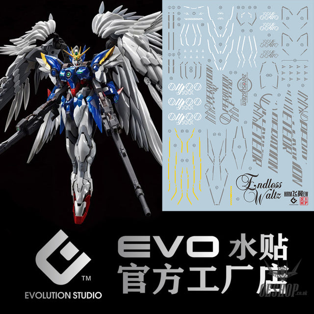 Evo - Hirm-3 (Uv) Hirm Wing Zero Gundam Evolution Studio Decals