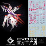 Evo - Sp-Nt Frame Arms Girl Megami Device Asra Nine-Tails Evolution Studio Decals