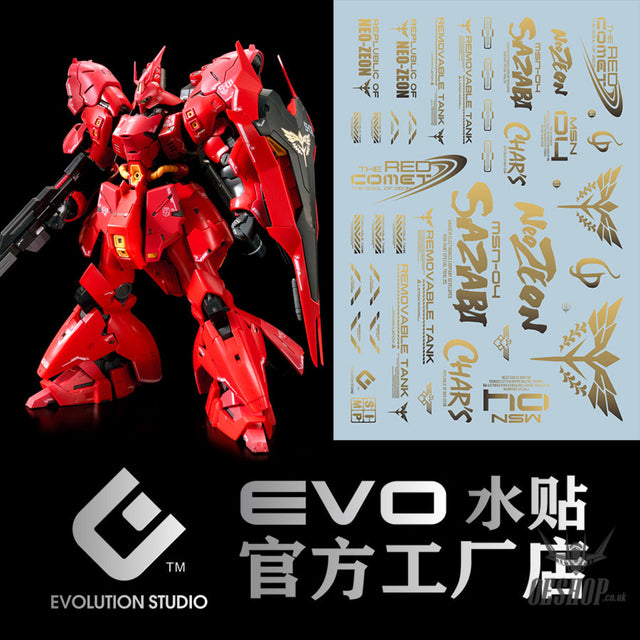 Evo - Sp-Sa Sazabi Gilding Logos Evolution Studio Decals