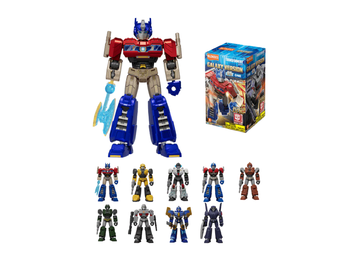 Blokees Transformers Galaxy Version 05 One Action Figure Model Kit Blind Box