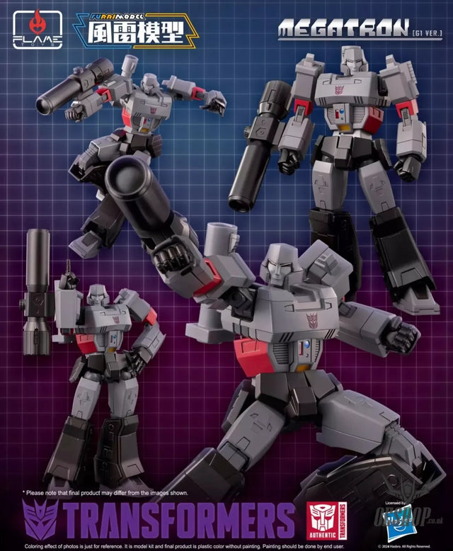 Flame Toys Furai Model Megatron (G1 ver.) Transformers Model Kit Scale Model Kits
