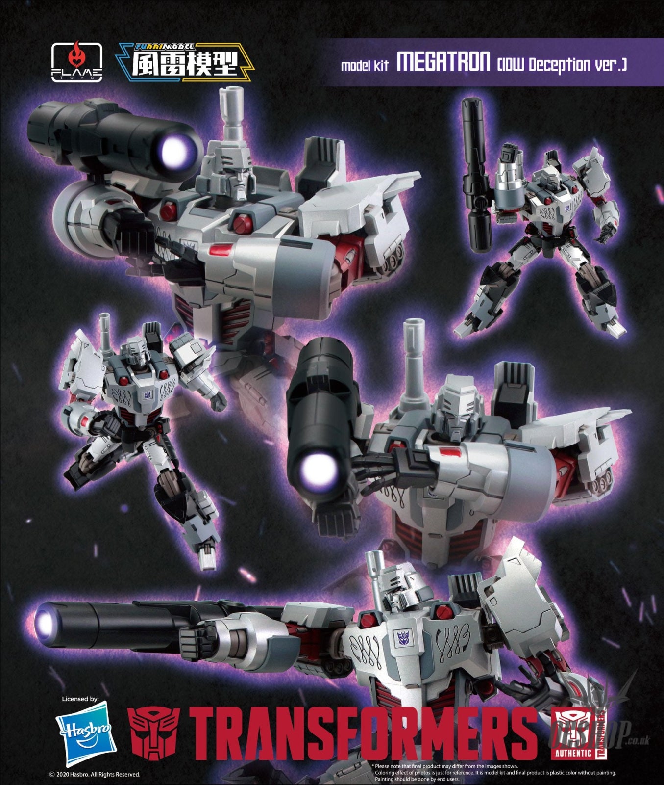 Flame Toys Furai Model Megatron IDW Decepticon Ver. Transformers