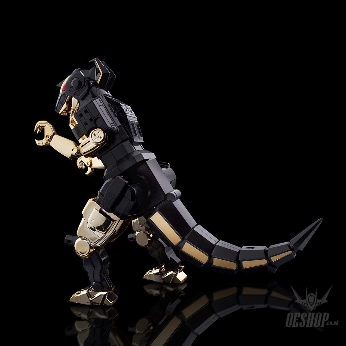 Flame Toys Furai Model Power Rangers Megazord Model Kit Black Limited Ver. - Scale Model Kits
