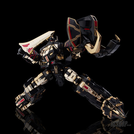 Flame Toys Furai Model Power Rangers Megazord Model Kit Black Limited Ver. - Scale Model Kits
