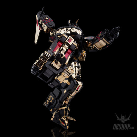 Flame Toys Furai Model Power Rangers Megazord Model Kit Black Limited Ver. - Scale Model Kits