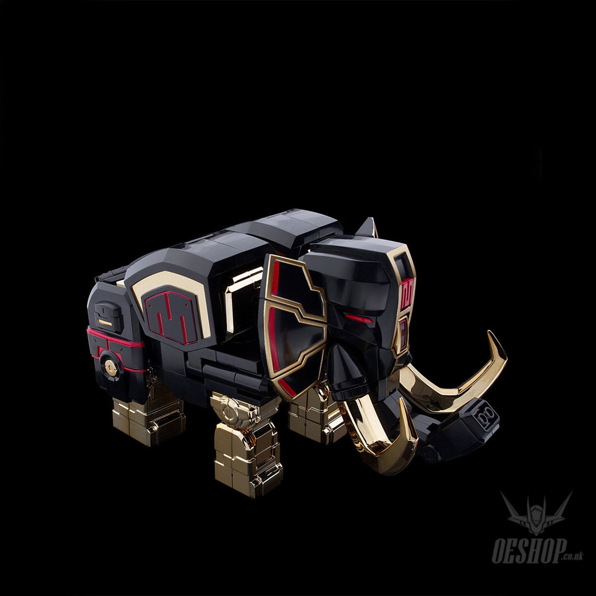 Flame Toys Furai Model Power Rangers Megazord Model Kit Black Limited Ver. - Scale Model Kits