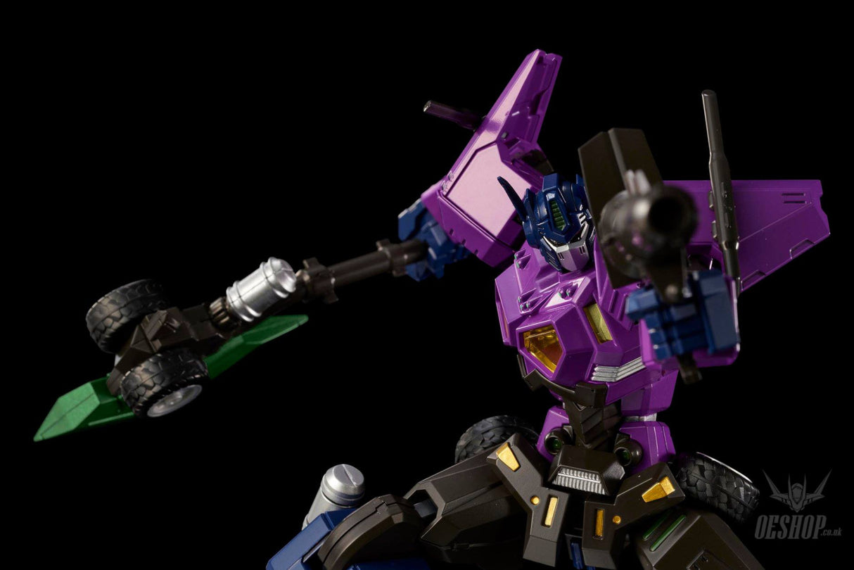 Flame Toys Furai Model Shattered Glass Optimus Prime Attack Mode Transformers Kit