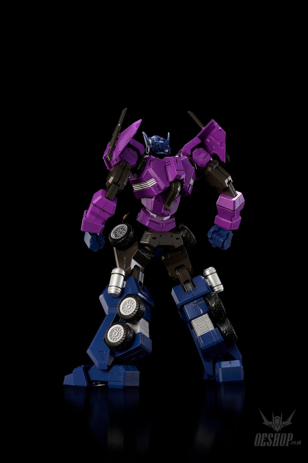 Flame Toys Furai Model Shattered Glass Optimus Prime Attack Mode Transformers Kit