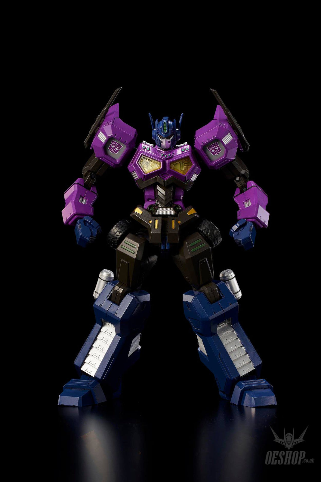 Flame Toys Furai Model Shattered Glass Optimus Prime Attack Mode Transformers Kit