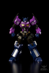 Flame Toys Furai Model Shattered Glass Optimus Prime Attack Mode Transformers Kit