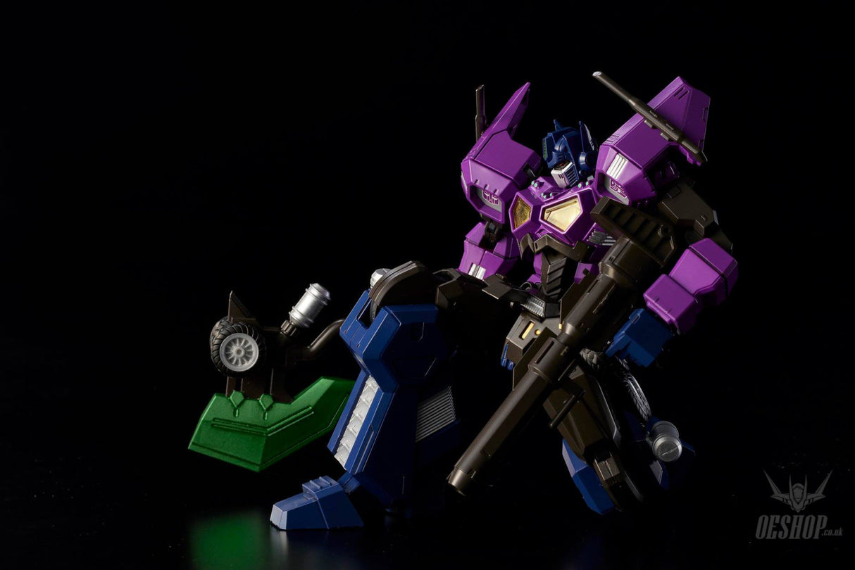 Flame Toys Furai Model Shattered Glass Optimus Prime Attack Mode Transformers Kit