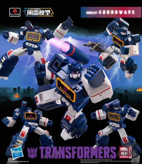 Flame Toys Furai Model Soundwave Transformers Model Kit Scale Model Kits