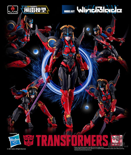 Flame Toys Furai Model Windblade Transformers Kit