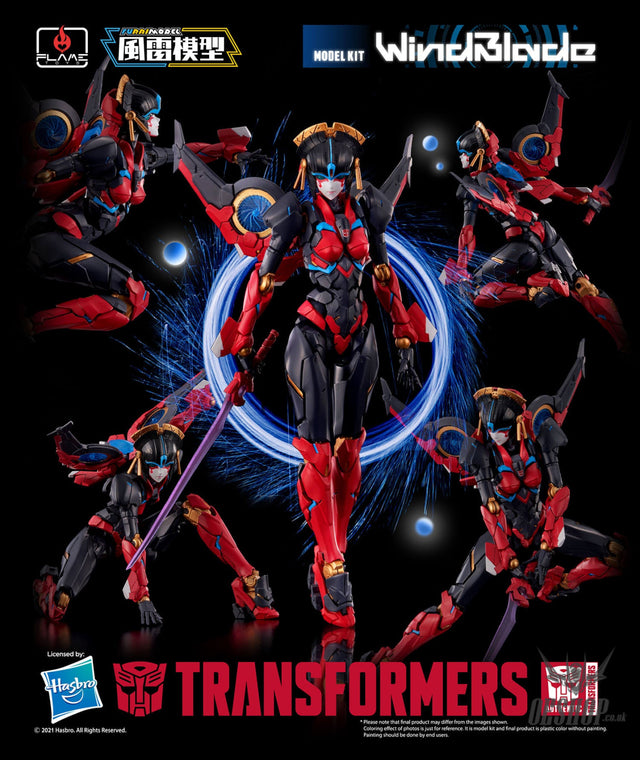 Flame Toys Furai Model Windblade Transformers Kit