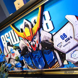 Framed Arts Handmade 3D Decor Paper Art ASW-G-08 Barbatos Picture Picture Frames