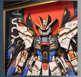 Framed Arts Handmade 3D Decor Paper Art Picture Mecha Robot ZGMF-X20A Picture Frames