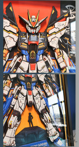 Framed Arts Handmade 3D Decor Paper Art Picture Mecha Robot ZGMF-X20A Picture Frames