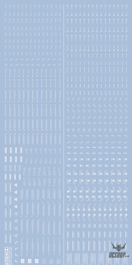 Funny Cat E-HD 1/100 Universal Marking HD Series High-Definition Water Decals Funny Cat Decals E-HD 05 Write Decals