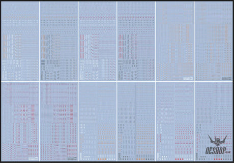 Funny Cat E-HD 1/100 Universal Marking HD Series High-Definition Water Decals Funny Cat Decals Decals