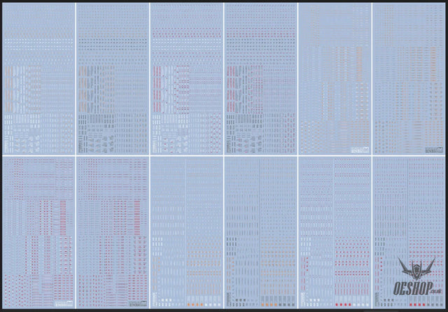 Funny Cat E-HD 1/100 Universal Marking HD Series High-Definition Water Decals Funny Cat Decals Decals