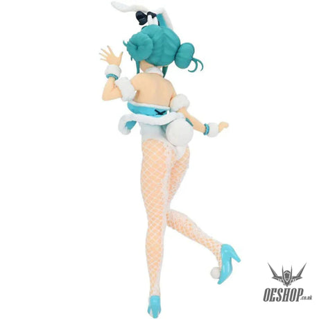 Furyu Hatsune Miku Bicute Bunnies White Rabbit Figure - 28 CM Action & Toy Figures