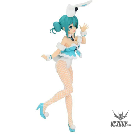 Furyu Hatsune Miku Bicute Bunnies White Rabbit Figure - 28 CM Action & Toy Figures