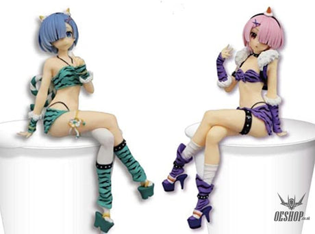 Furyu Re: ZERO: Noodle Stopper Statue: Ram (Demon Costume Another Colour Version) Action & Toy Figures