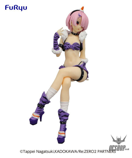 Furyu Re: ZERO: Noodle Stopper Statue: Ram (Demon Costume Another Colour Version) Action & Toy Figures