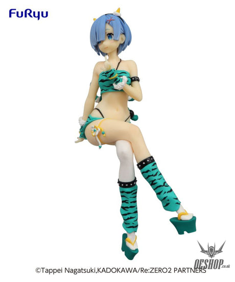 Furyu Re: ZERO: Noodle Stopper Statue: Rem (Demon Costume Another Colour Version) Action & Toy Figures