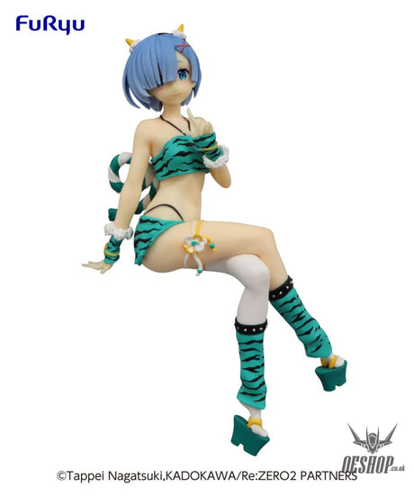 Furyu Re: ZERO: Noodle Stopper Statue: Rem (Demon Costume Another Colour Version) Action & Toy Figures
