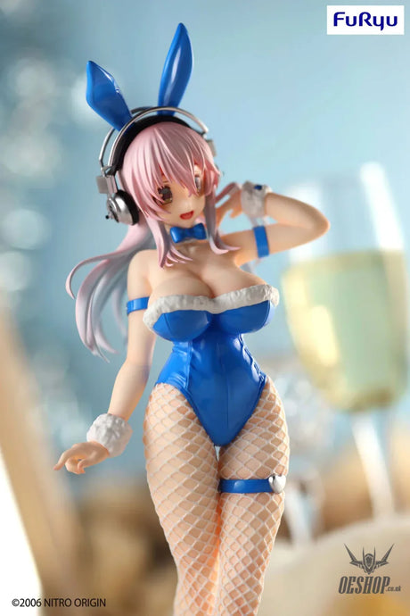 Furyu SUPER SONICO BiCute Bunnies Blue Rabbit ver. Action & Toy Figures
