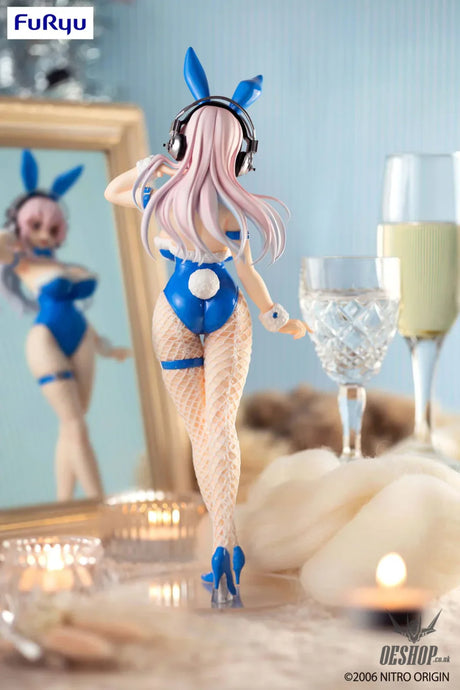 Furyu SUPER SONICO BiCute Bunnies Blue Rabbit ver. Action & Toy Figures