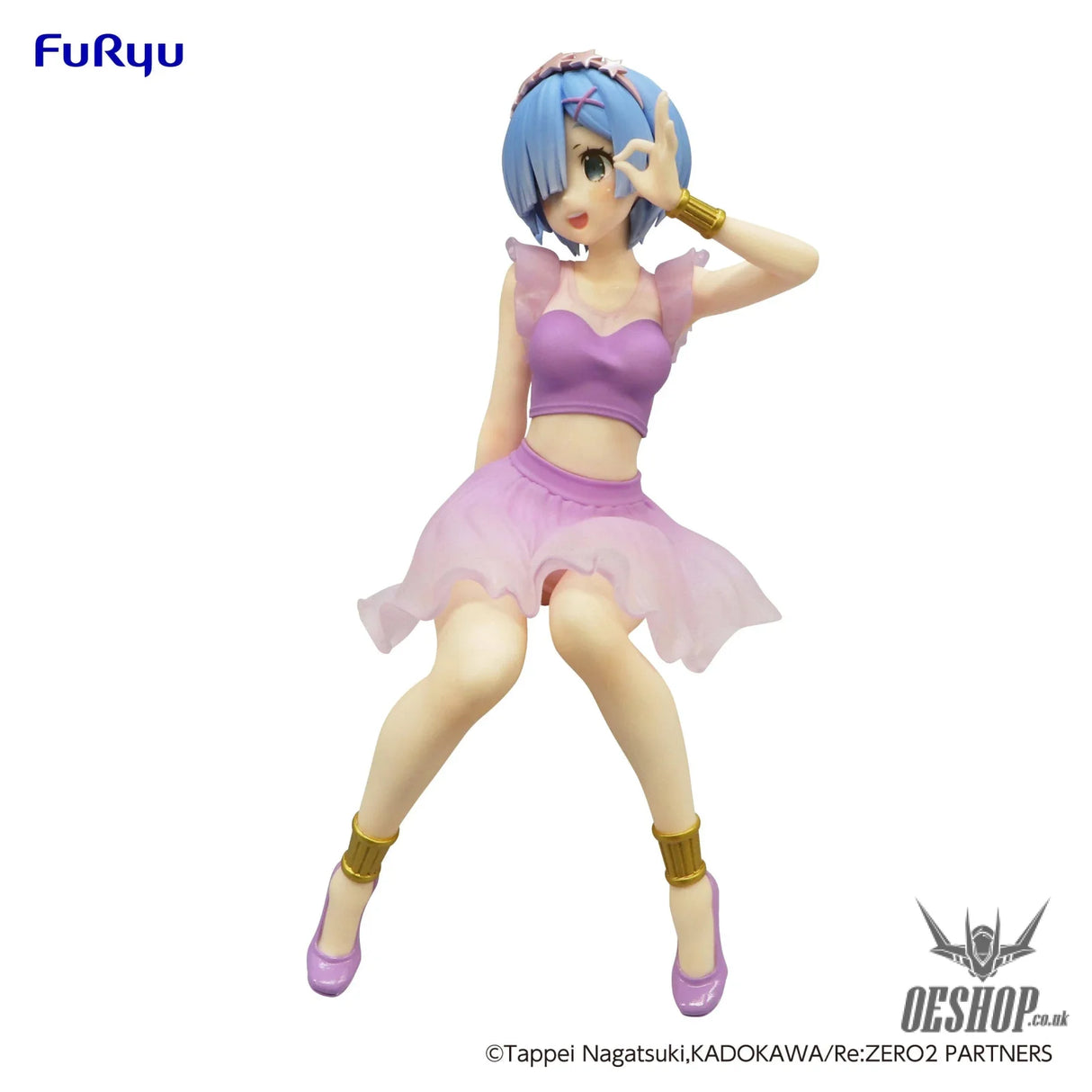 Furyu ZERO Starting Life in Another World Rem / Twinkle Party Noodle Stopper PVC Statue - 14 cm Action & Toy Figures
